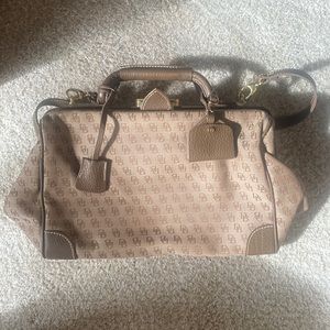 Dooney and Burke satchel. Classic brown. Medium size. Good condition
